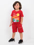 Sunset Explorer Cotton Short Set (Sunset Blaze)